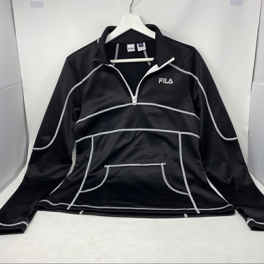 Fila 1/2 Zip, pullover, Sz M